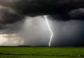 Thunderstorm warning across Kent